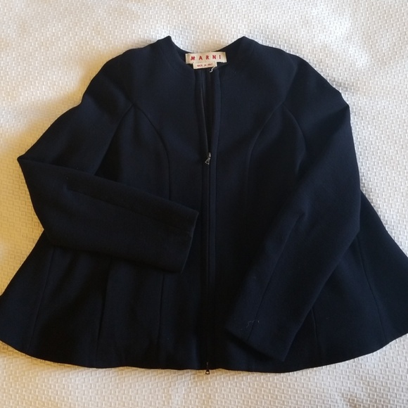 Marni Jackets & Blazers - MARNI Black Jacket